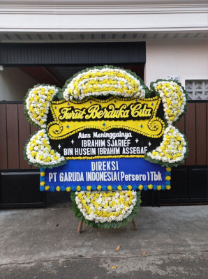 Papan Bunga Duka di 26 Ilir