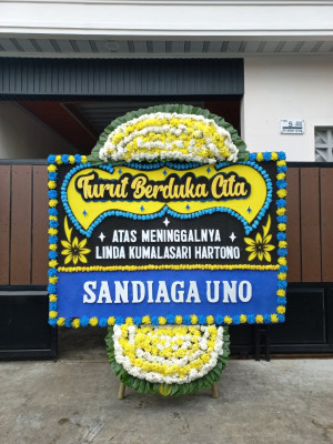 Papan Bunga Duka di 26 Ilir